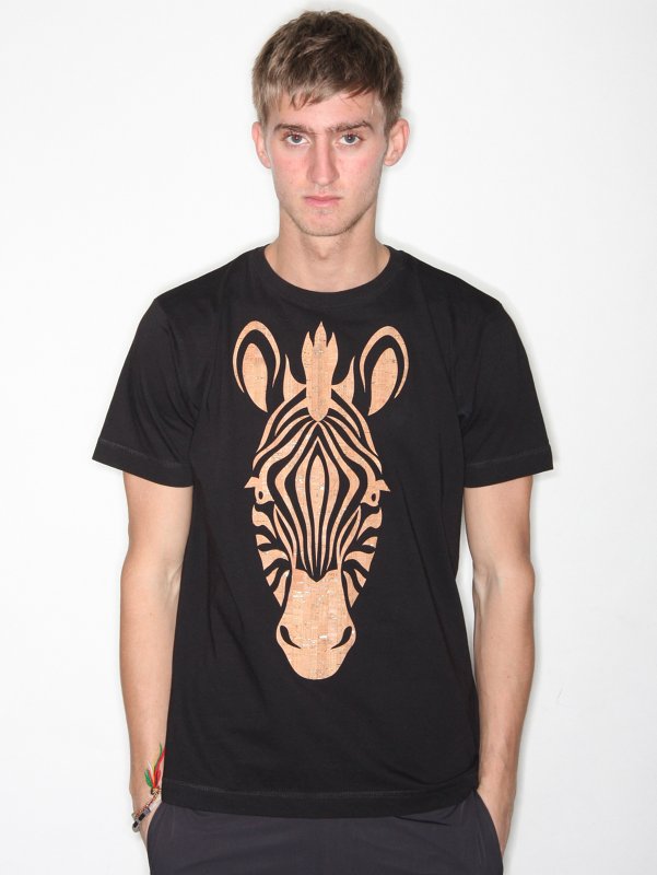 TO ORIST Zebra Cork T-Shirt``