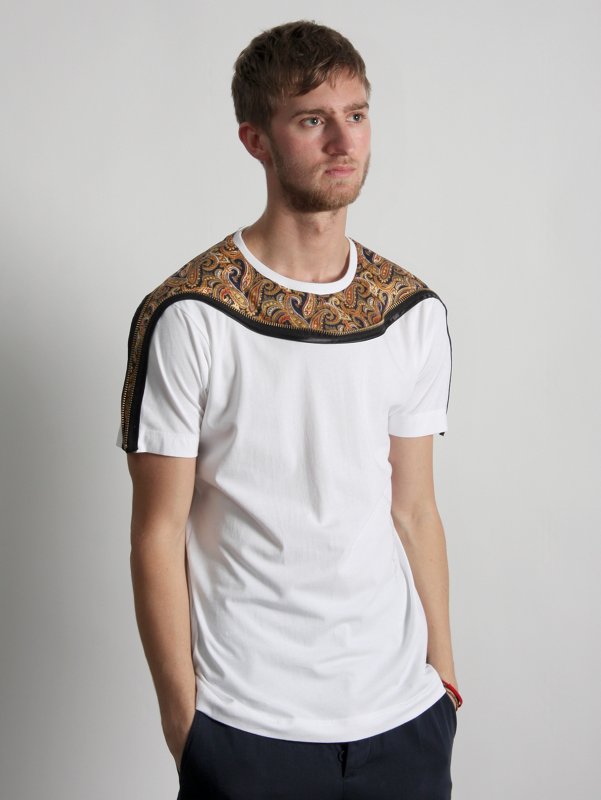 TO-ORIST Paisley Zip T-shirt