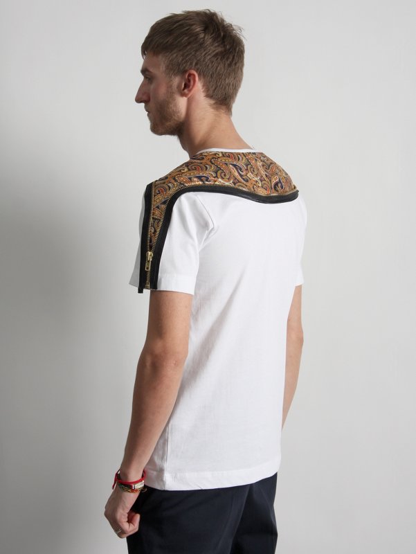 TO-ORIST Paisley Zip T-shirt