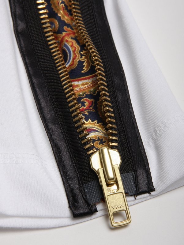 TO-ORIST Paisley Zip T-shirt
