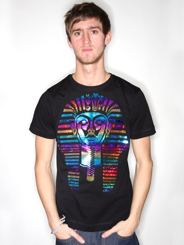 to orist Pharaoh Holographic T-Shirt``