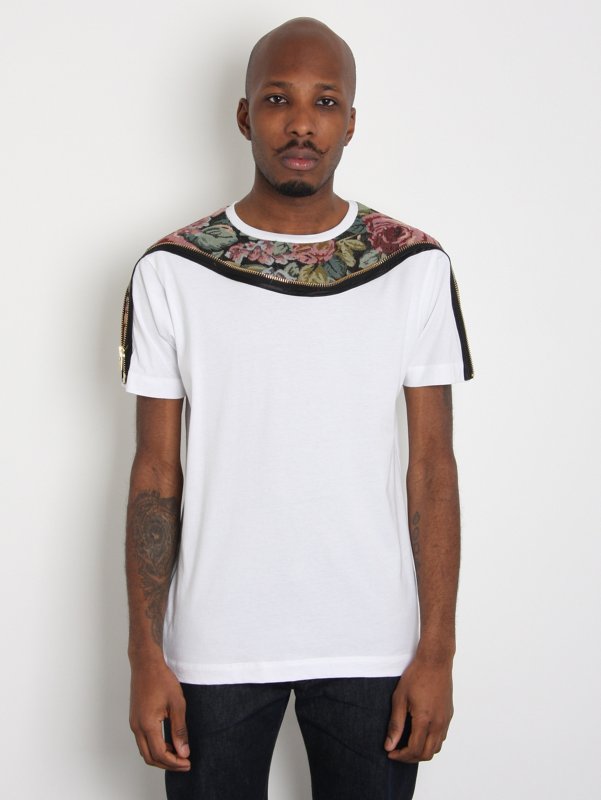 Tapestry Zip T-Shirt