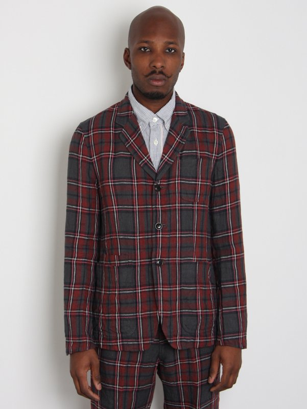 Ts(s) Linen Check Formal Jacket 1