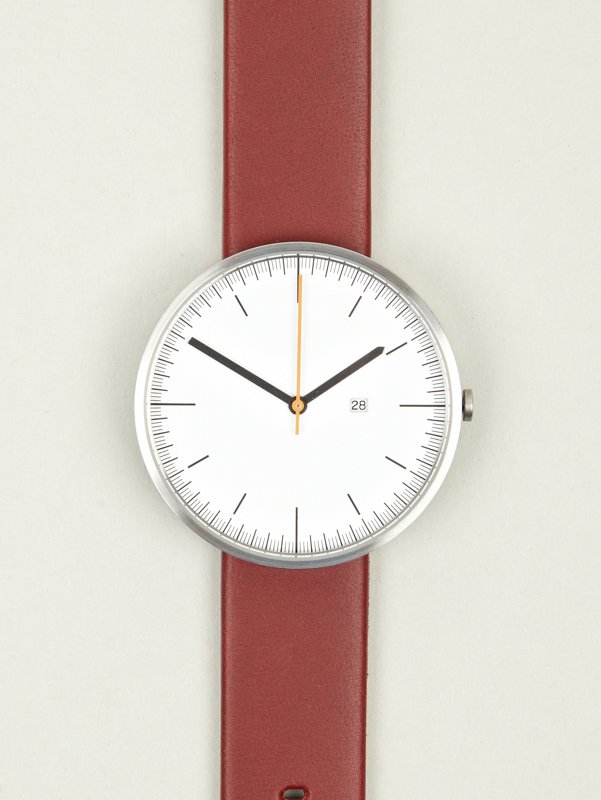 Uniform Wares 200 Series 202/BR-01 Calendar Wrist Watch