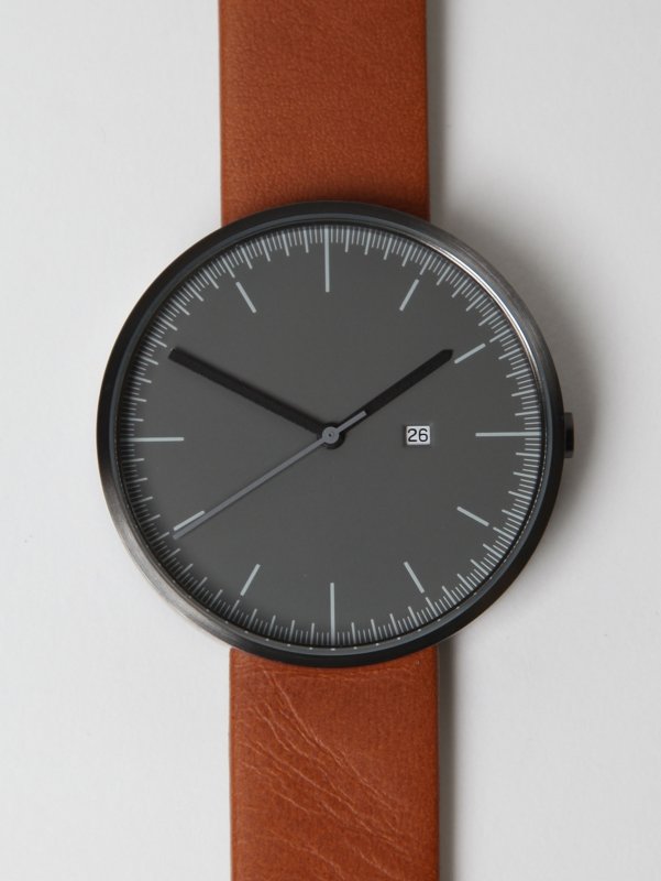 Uniform Wares 200 Series 202/PL-01 Calendar Wrist Watch