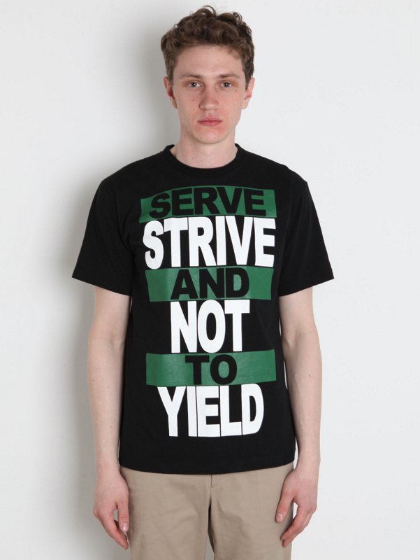 White Mountaineering Men's Serve Printed T-Shirt