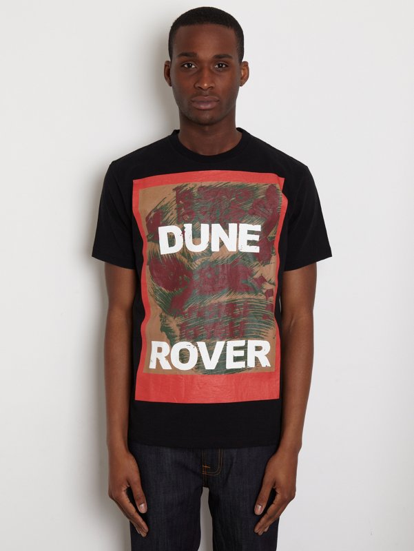 White Mountaineering Men's Dune Rover Lizard Print T-Shirt