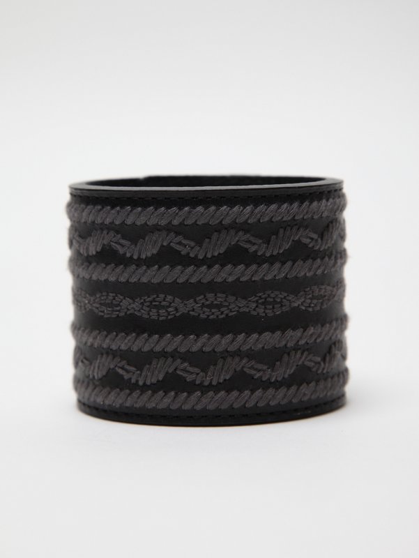 White Mountaineering Men's Embroidered Bracelet