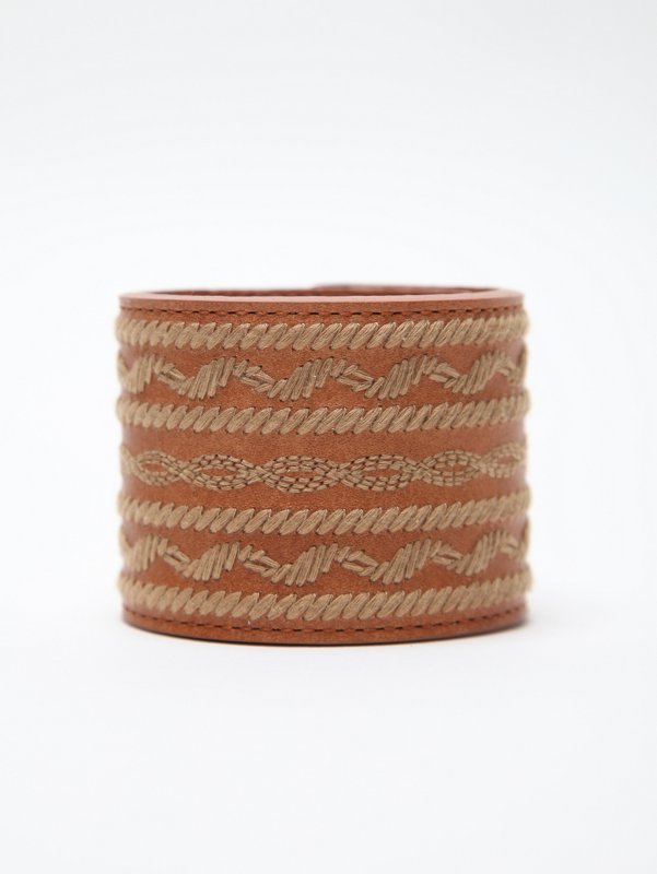White Mountaineering Men's Embroidered Bracelet