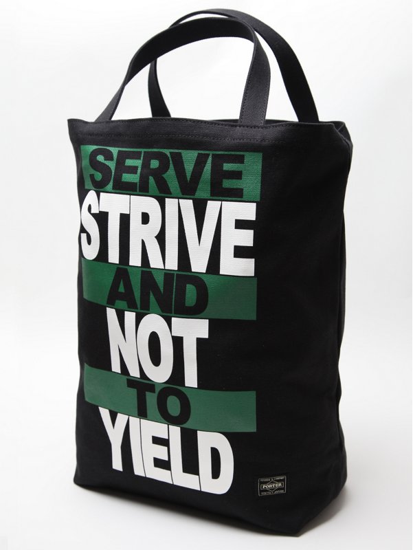 White Mountaineering x Porter Printed Messenger Tote Bag