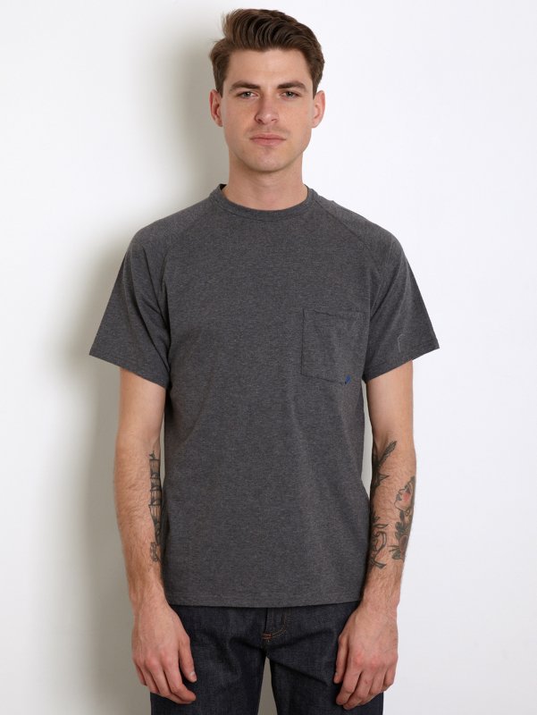 White Mountaineering Men's Raglan Sleeve Pocket T-Shirt