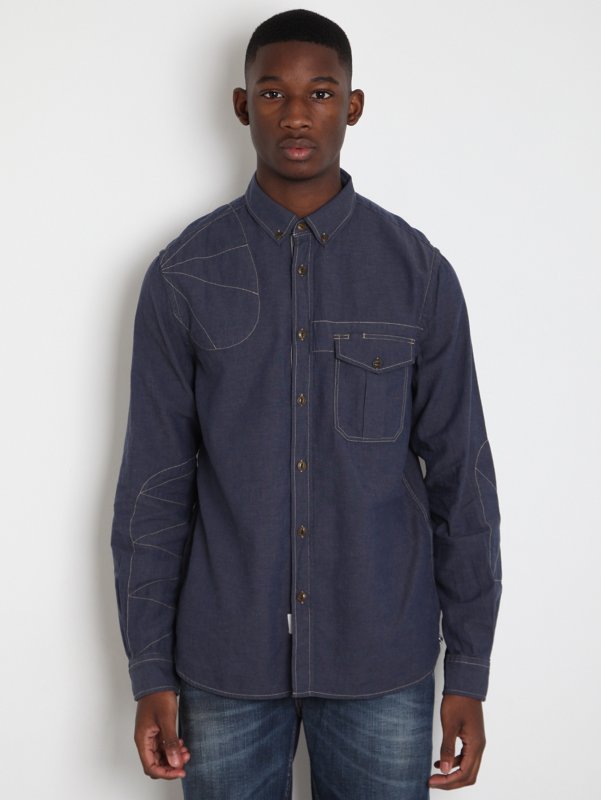 Woolrich Men's Chambray Upland Shirt