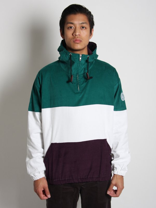 Warriors of Radness Cord Pullover Windbreaker Jacket