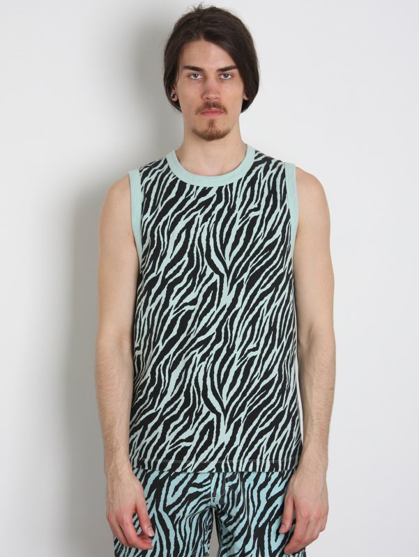 Warriors of Radness Zebras Muscle Tank