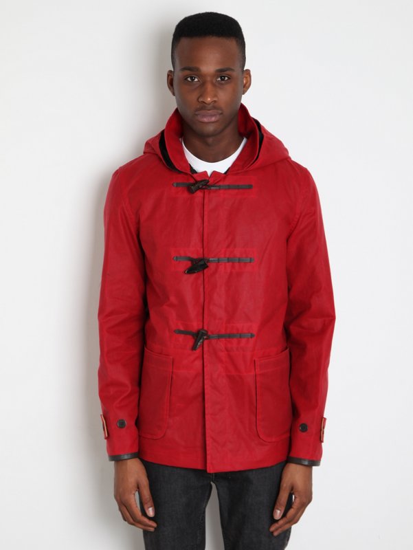 YMC x Gloverall Men's Shawl Collar Duffle Coat