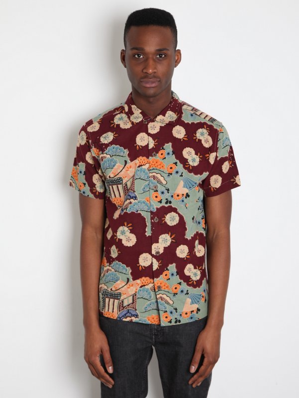 YMC Men's Japanese Hawaiian Shirt